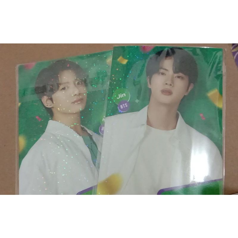 Bts postcard toko hijau jin jk