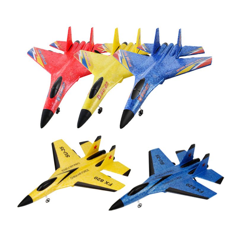 RC PESAWAT JET TERBANG SUKHOI FOAM FIGHTER SU-27 AIRPLANE FOAM