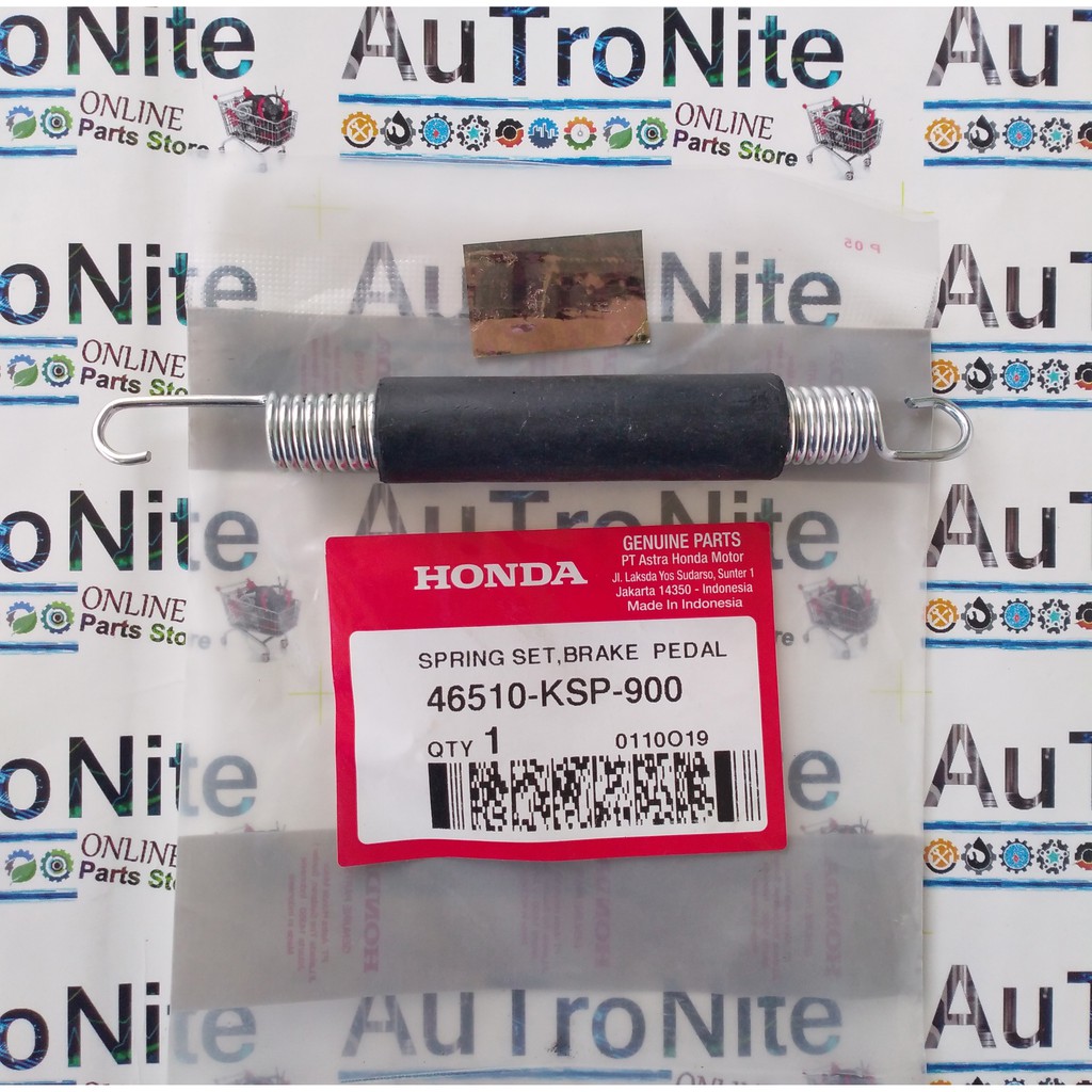Spring Set Brake Per Pedal Rem Tromol Belakang 46510-KSP-900 Original Honda Megapro CB 150 Verza