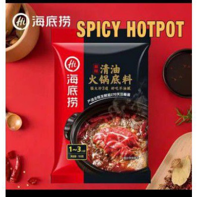 

haidilao Hot pot Soup Base Varian Lengkap