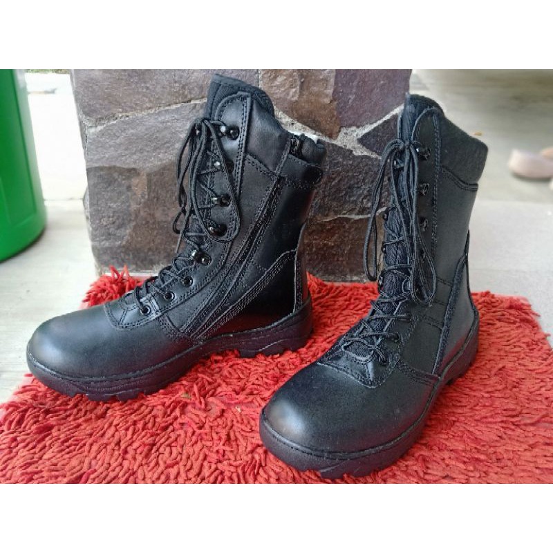 Sepatu PDL Resleting, jatah TNI AD ORIGINAL