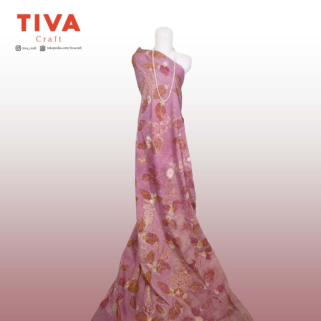 Kain Ecoprint - ZA Secang - Tipe 6