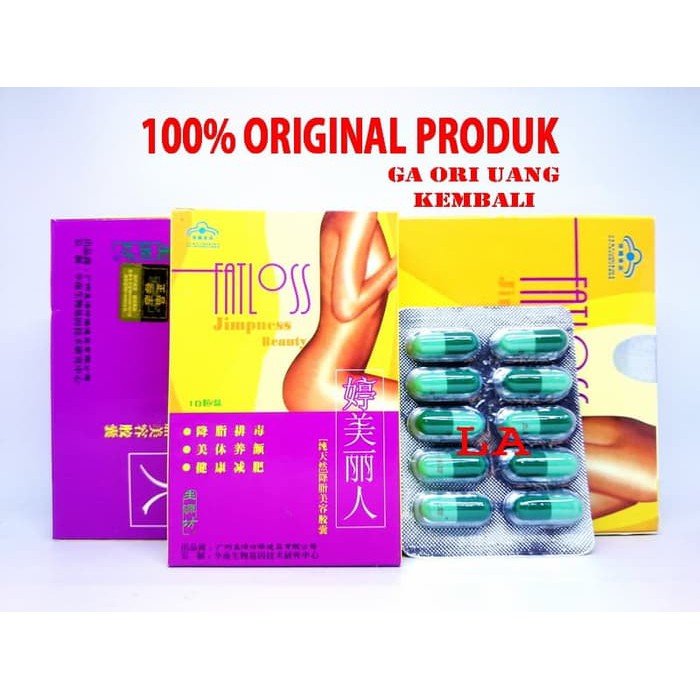 ORIGINAL Fatloss - Obat Pelangsing / Menurunkan Berat Badan