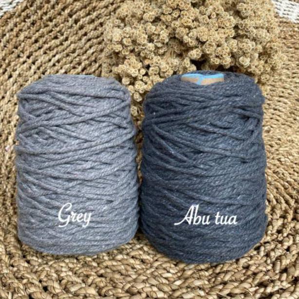 

Tali macrame 500gr cotton rope warna (ART. X168)