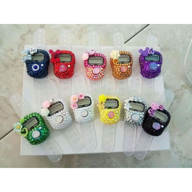 tasbih hias lucu termurah/tasbih bink/tasbih swarovsky/tasbih digital
