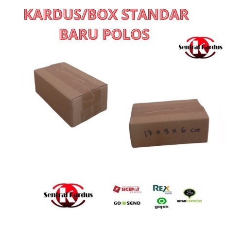 

(10pcs) Box Kardus Coklat Untuk Packaging Kotak Kado 17X9X6CM-centralkardus