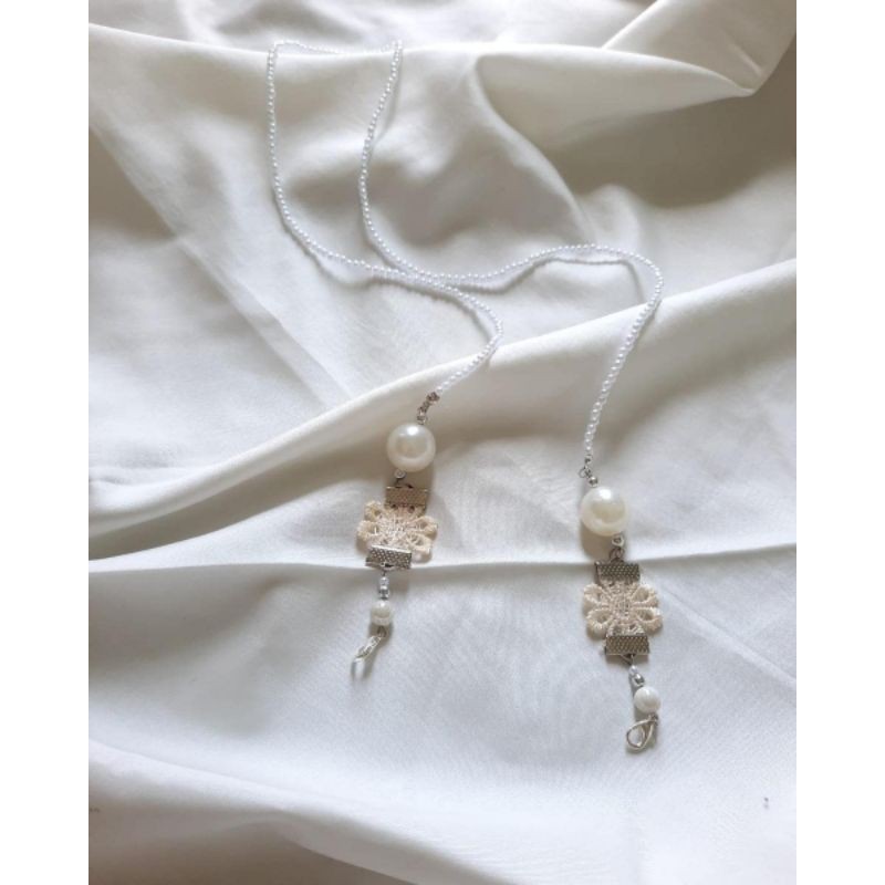 strap masker/tali masker/masker chain/rantai masker/konektor masker hijab/rantai masker hijab