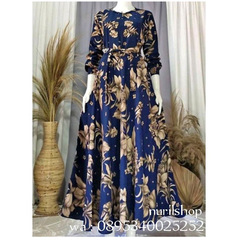 gamis syar'i terbaru jumbo klok mayung/fashion wanita modern/pakaian wanita terbaru 2021