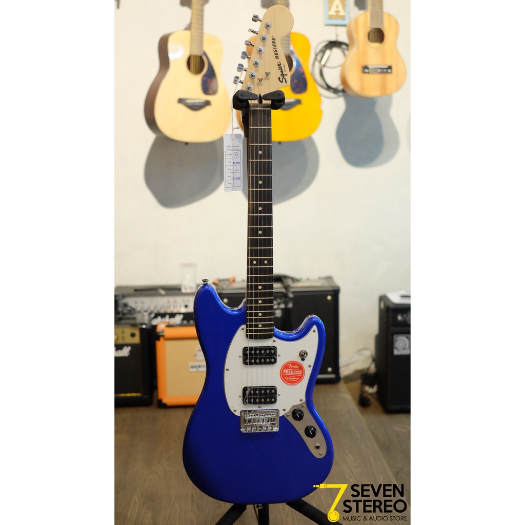 Squier Bullet Series Mustang HH Imperial Blue