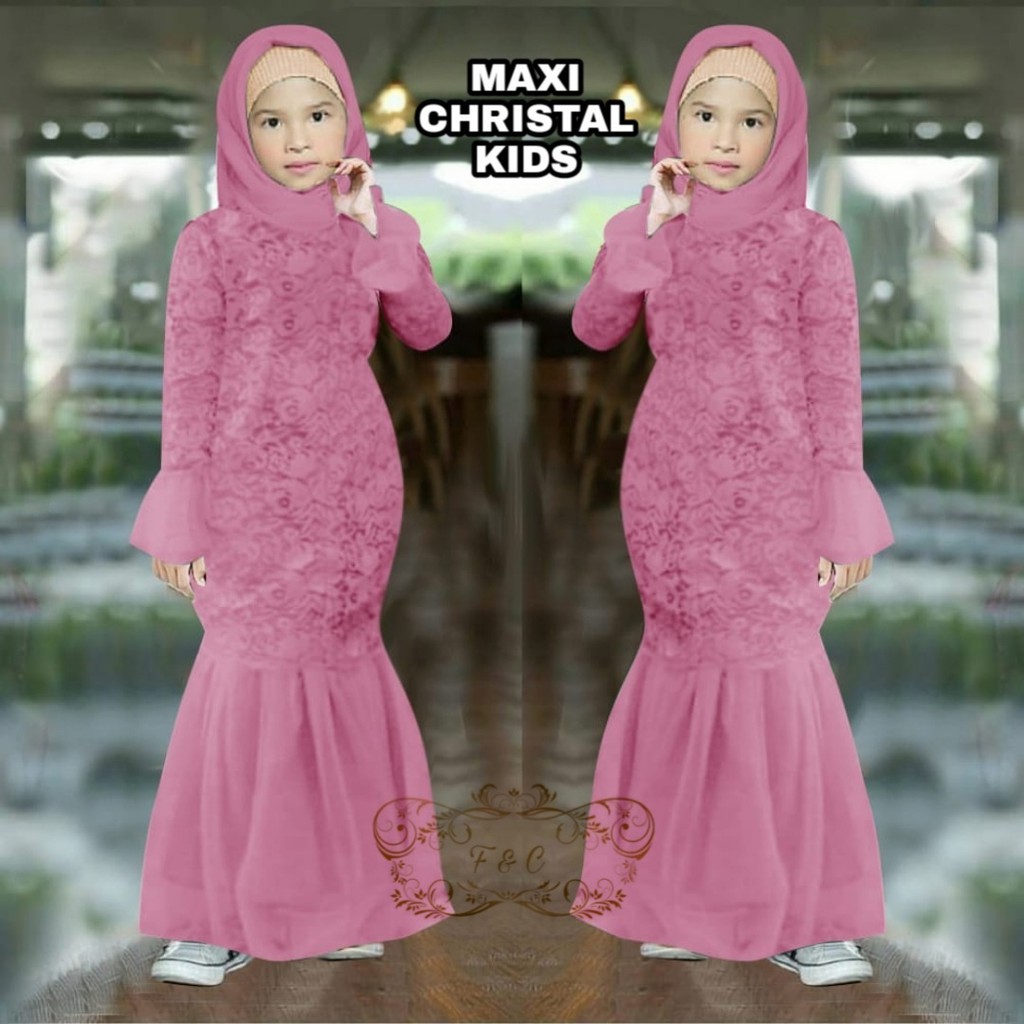 MAXI CHRISTALIA KID / BAJU MUSLIM ANAK