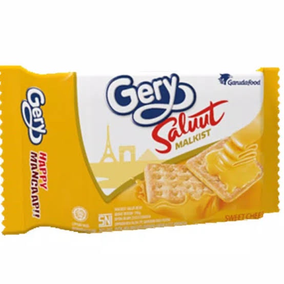 

Wafer-Biskuit- Gery Saluut Malkist Cheese 110Gr 110 Gram -Biskuit-Wafer.