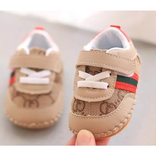 Sepatu Bayi Prewalker Laki Laki Perempuan 0 12 Bulan GUCCI Terbaru
