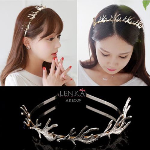 [BISA COD] BANDO GOLD AKSESORIS PERNIKAHAN PENGANTIN WEDDING PESTA ARE009