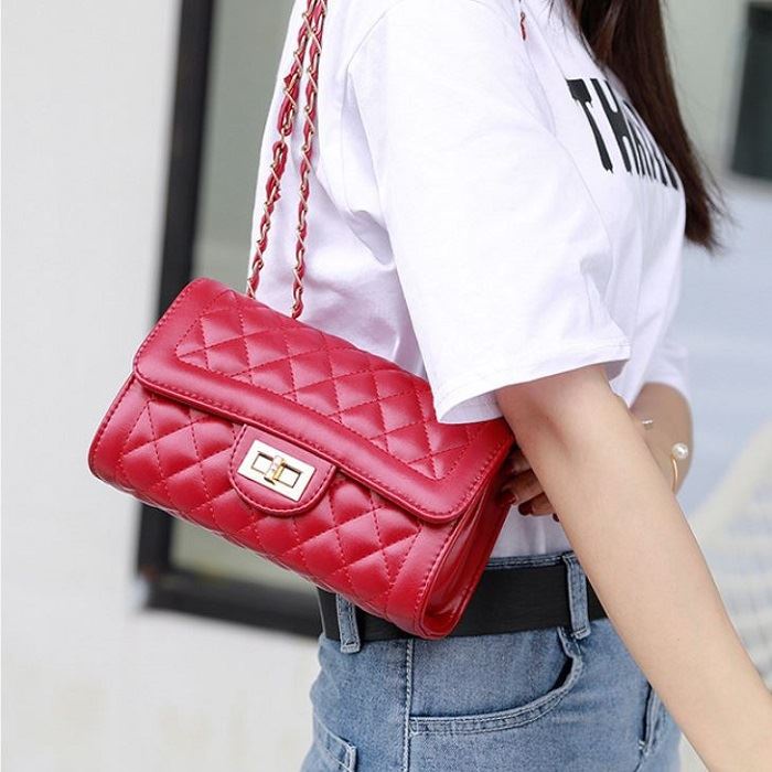 BJ28396 - RED - TAS IMPORT TERMURAH JAKARTA JTF8396A JTF8396B