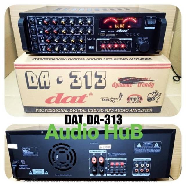 AMPLI KARAOKE DAT DA 313 AMPLIFIER DA313