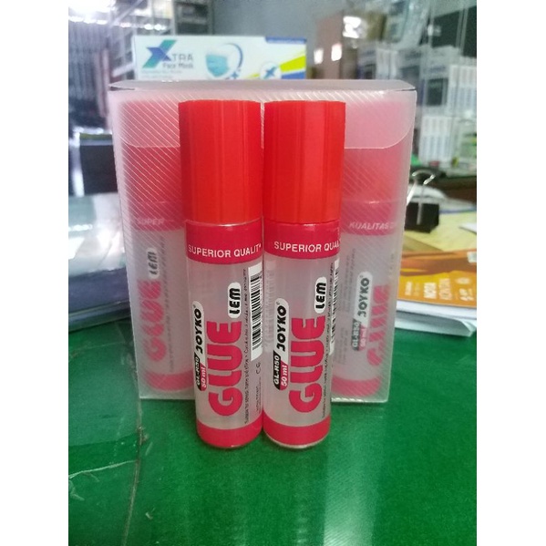 

[BOX ISI 12] LEM GLUE JOYKO GL-R50 50 ML / LEM GLUE JOYKO GL-50 / LEM JOYKO / LEM CARI / LEM KERTAS