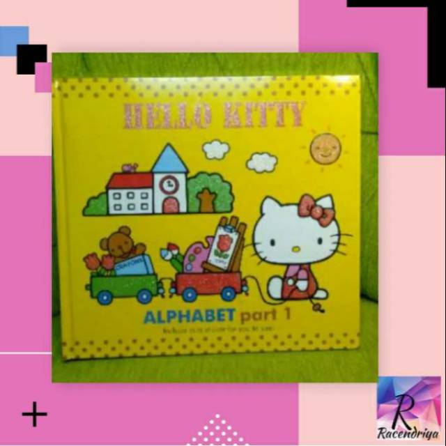 SALE Liburan Sekolah Buku Edukatif Hello Kitty  Sanrio Ori + Termurah