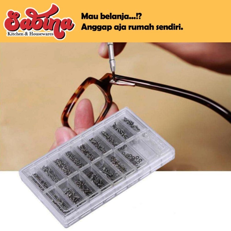Baut Reparasi Kacamata Sunglasses Repair Nuts 1000 ACEVIVI