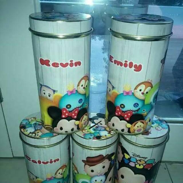 Jual 1 Lusin Souvenir Celengan Kaleng Shopee Indonesia 4732