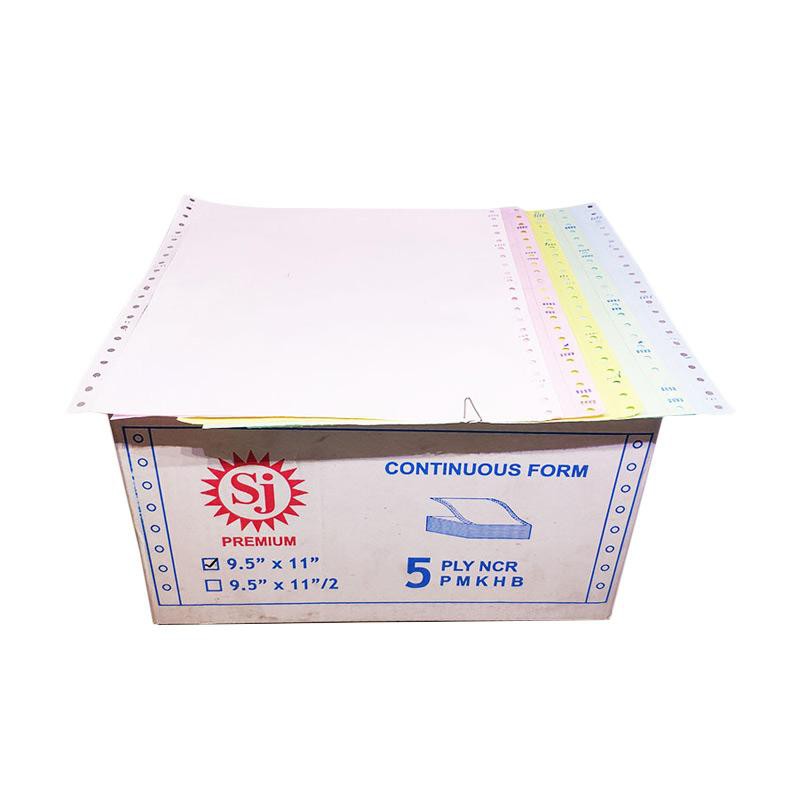 

[ DUS ] Kertas Komputer Continuous Form 5 Ply 9,5 x 11 - Sinar Jaya SJ Premium MURAH!