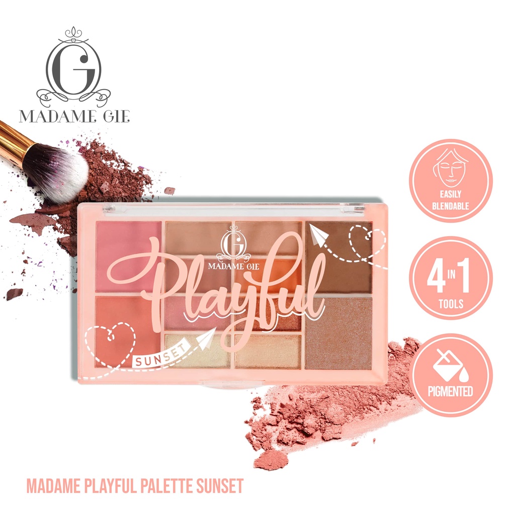 ⭐️ Beauty Expert ⭐️ Madame Gie Playful Eyeshadow - MakeUp