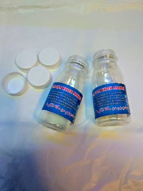 Botol Air Zam-Zam Kosong 80 Ml  Isi 25 Pcs | Botol Zam-Zam | Oleh Oleh Haji Dan Umrah | Paketan Oleh Oleh Haji Dan Umroh