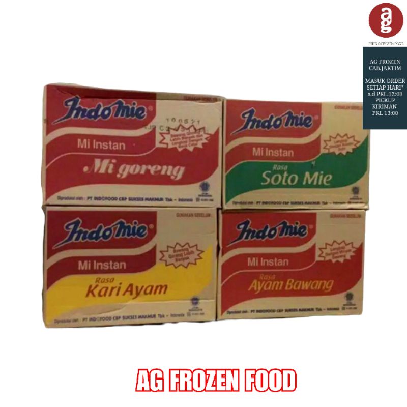 

Indomie Goreng/Kuah 1 Dus All Variant