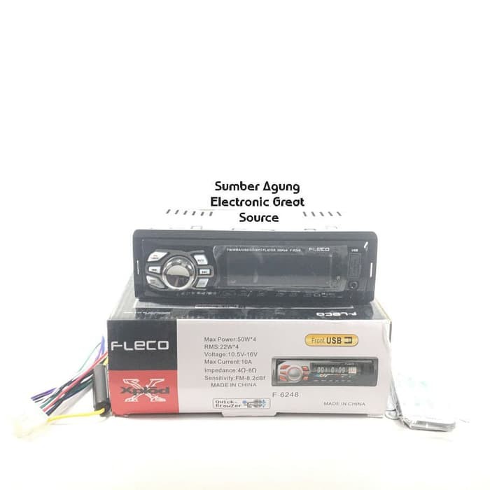 Fleco Tape Mobil F6248 Quick Browzer 50wx4 Dengan USB Xplod