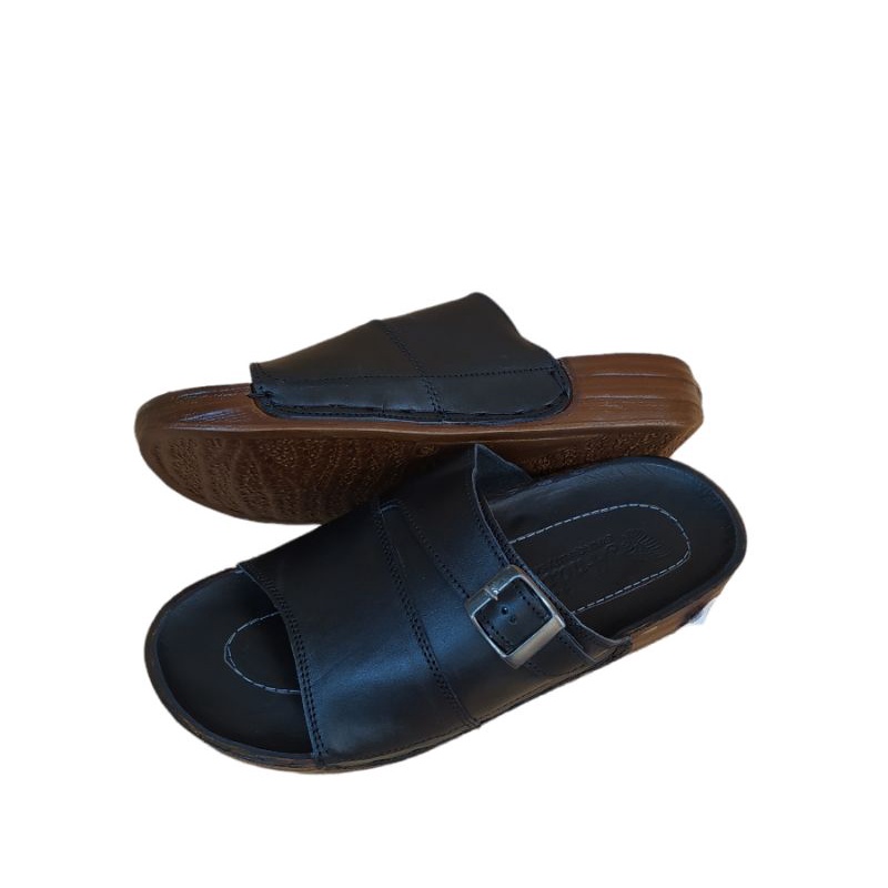 Sandal  Selop Endian Kulit Asli 100℅. Sandal Pria Kulit Asli