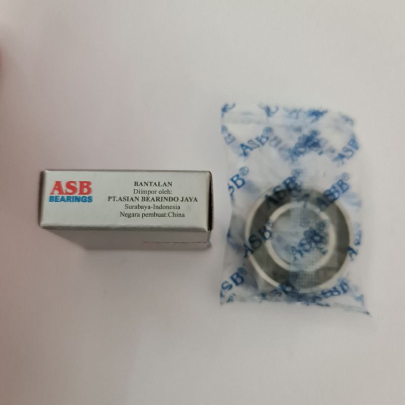 Bearing Lager 6003 2RS ASB Laker Bantalan Roda Laher 2 RS Karet Swing Arm Yamaha Porok Capit Sapit