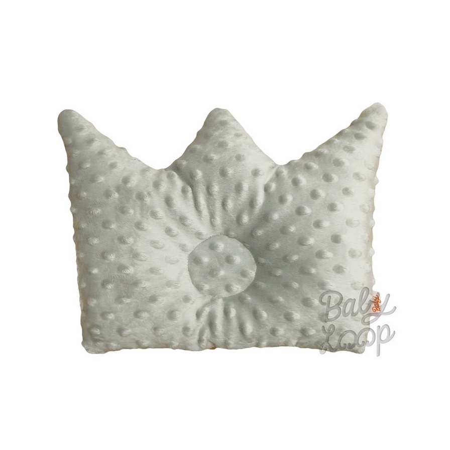 Baby Loop Newborn Pillow Crown Minky - Bantal Peang BabyLoop Kepala Anak Bayi Baru Lahir Anti Peyang