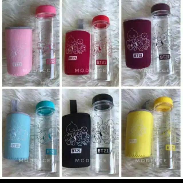 Botol minum BT21 BTS All star
