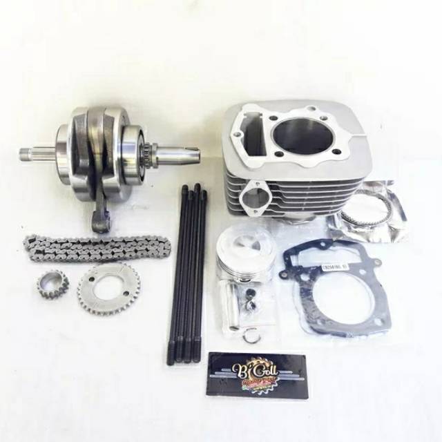 Paket upgrade bore up 250cc pnp cb gl Mp Tiger askruk crf diablo blok wy250 baut sunduk crf