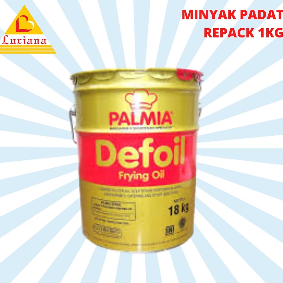 Minyak Padat Palmia Defoil Repack 1Kg