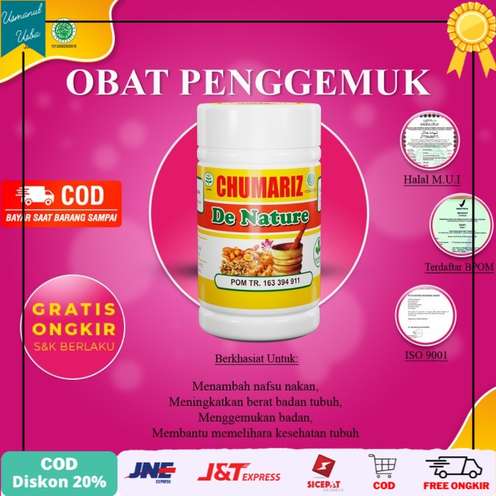 

◾COD◾ Asli Obat Penggemuk Badan Penambah Nafsu Makan Denature