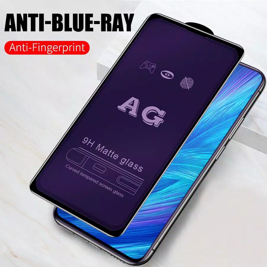 Tempered Glass Matte Anti Blue Light Vivo Y12 Y20 Y71 Y91