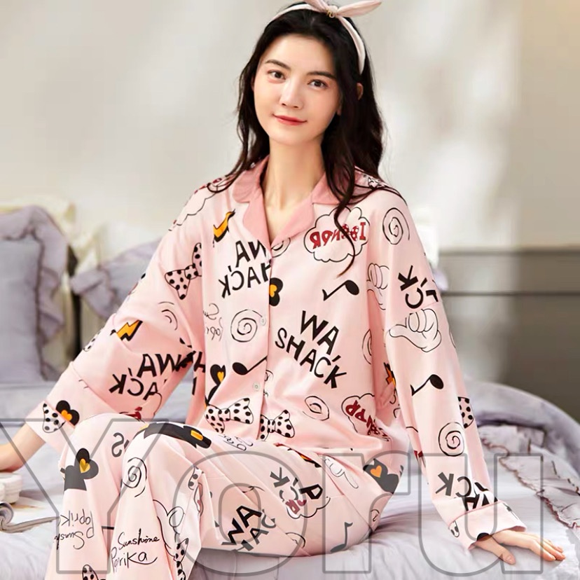 Pamelo Set Piyama Kra Import / Fashion Import / Setelan Piyama Wanita / Baju Tidur Import Baju Tidur Wanita