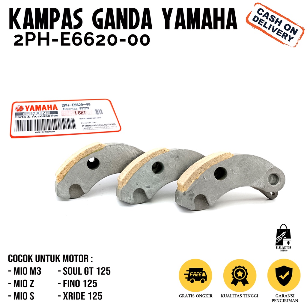KAMPAS GANDA MIO M3 / KAMPAS GANDA MIO S / KAMPAS GANDA Mio Z / KAMPAS GANDA SOUL GT 125 / KAMPAS GA