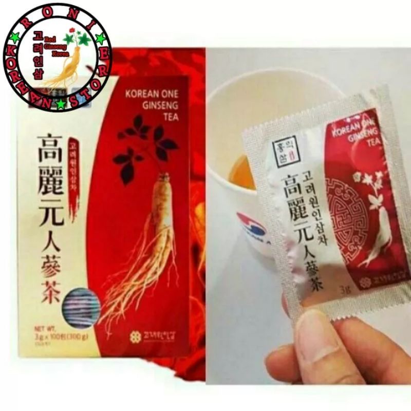 

KOREAN ONE GINSENG/Tea Ginseng-import Korea