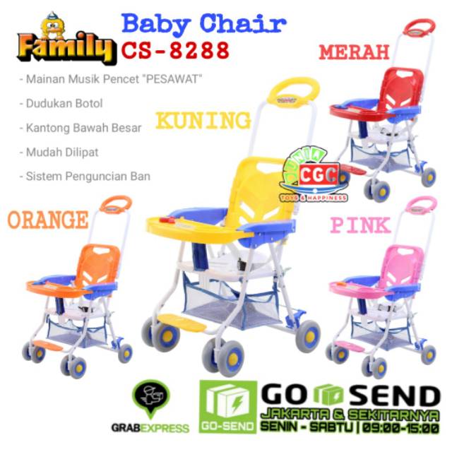  GOJEK GRAB Family  Baby Chair 8298 8288 Meja Makan  Anak 