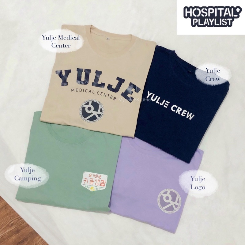 Hospital Playlist Tshirt | Hospital Playlist Merchandise | Kaos Hospital Playlist