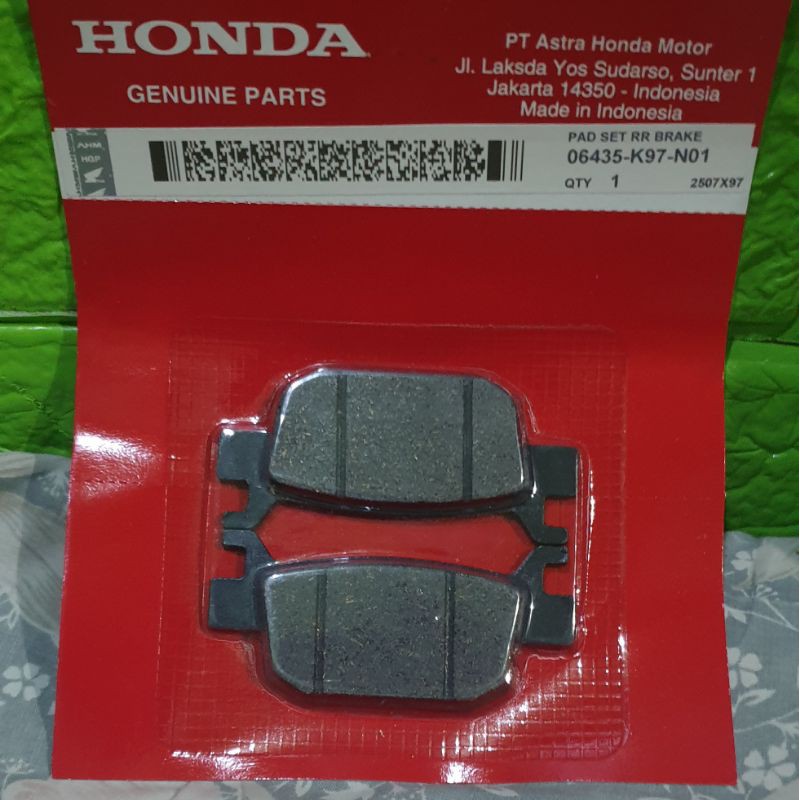 KAMPAS REM DISPAD BELAKANG PCX 150 160 ABS/CBS - ADV 150 160 ABS/CBS VARIO 160 ABS