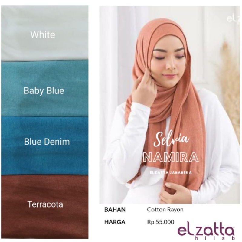ELZATTA - Pashmina Shawl Kaos Selvia Namira Sale