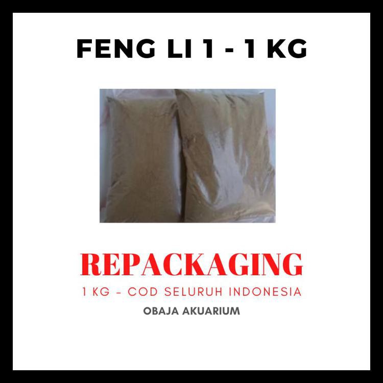 FENGLI 1 REPACKAGING 1 KG TERMURAH PAKAN UDANG, LOBSTER, DAN BURAYAK