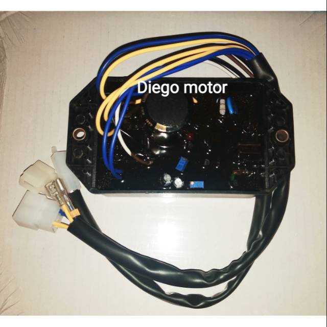 AVR mesin genset solar silent tipe 186F KDE6500 Kipor Krisbow