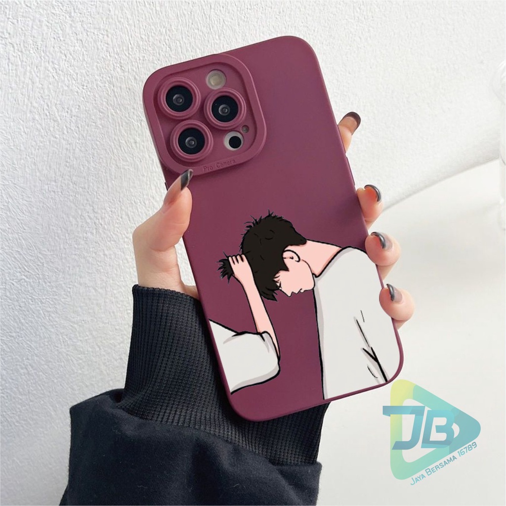 SOFTCASE PROCAMERA CUSTOM COUPLE OPPO VIVO SAMSUNG REALME XIAOMI IPHONE INFINIX FOR ALL TYPE JB5894