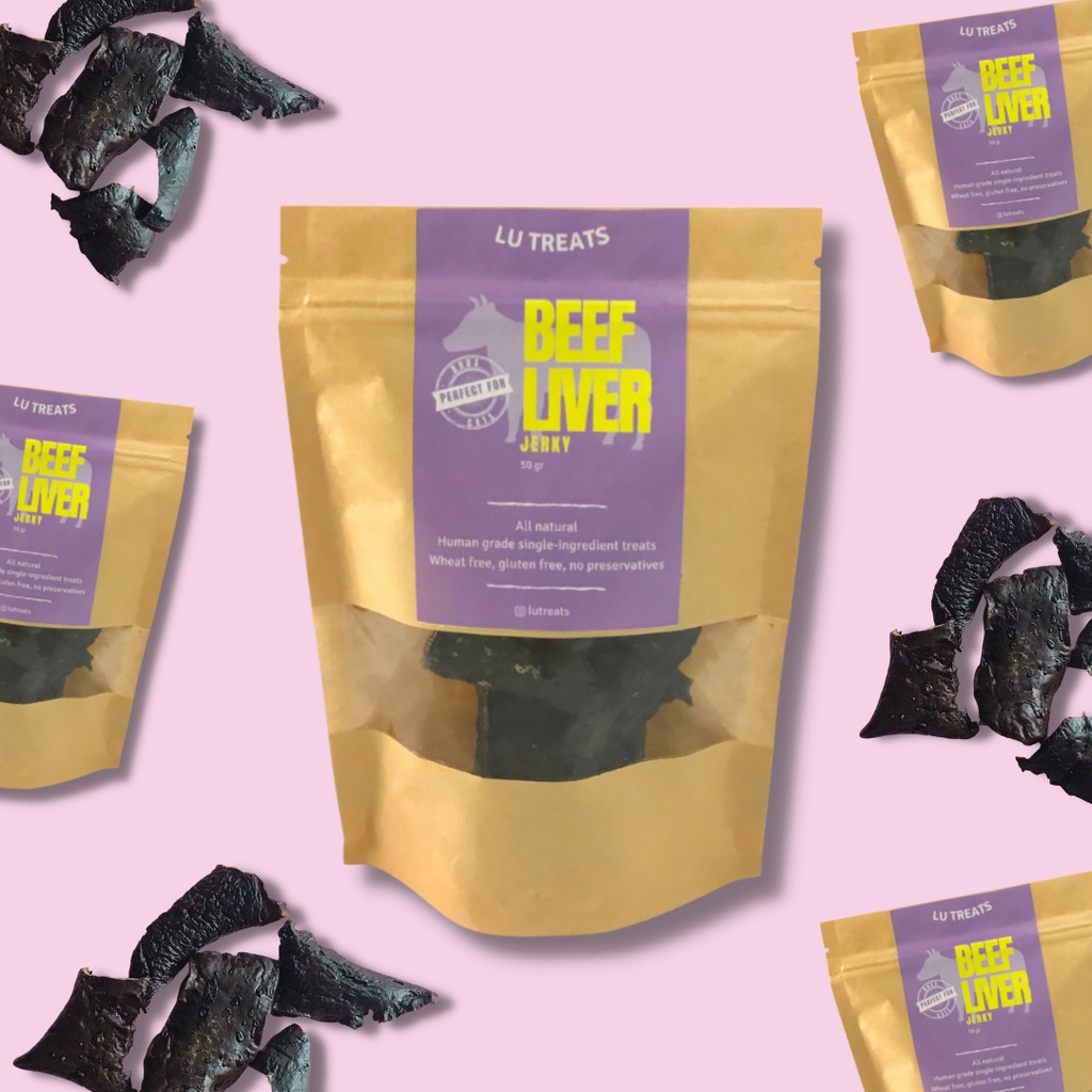 

Aus Beef Liver Jerky (Dehydrated Hati Sapi)