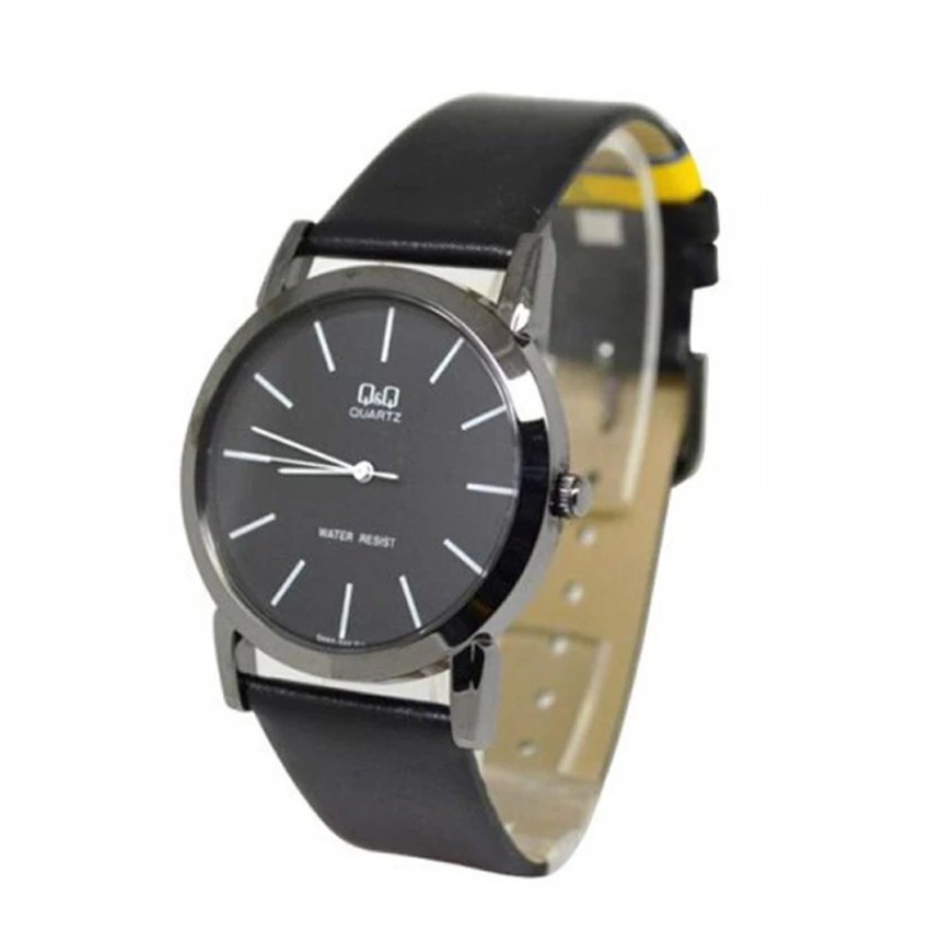 Q&amp;Q ORIGINAL QQ ORI QNQ SERIES Q662 - Leather series ready stock semua Jam Tangan Kulit