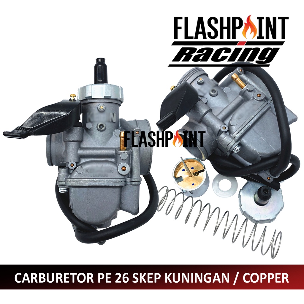 (BISA COD) KARBURATOR KEIHIN NSR PE 24 26 28 SUPER GRADE SKEP KUNINGAN THAILAND CARBURETOR KARBU PE24 PE26 PE28 SUDCO KEIHIN CPO MIKUNI SCARLET RIDE IT BEAT VARIO MIO RX MX KLX 125 110 GRAND SUPRA 125 X NVL NVA NINJA CBR GL PRO RR SOUL FI FU 150 SATRIA