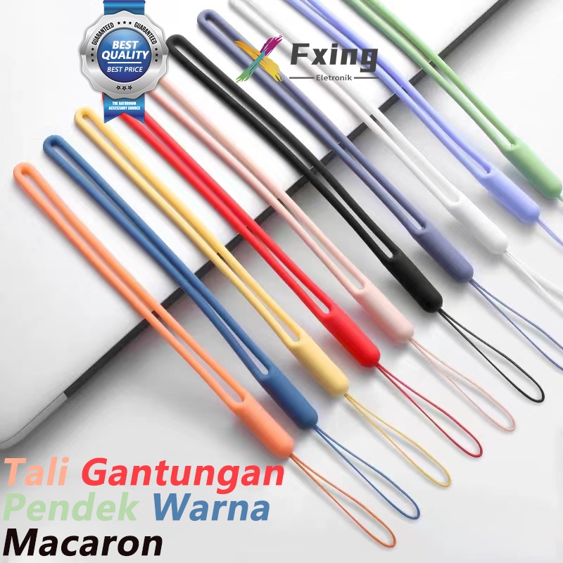 【AC001】Fxing Tali Gantungan Handphone Bahan Silicone Tahan Lama Tidak Cepat Rusak Kualitas Bagus